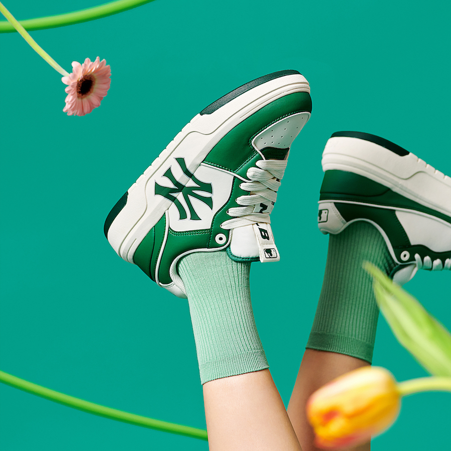MLB CHUNKY LINER HIGH GREEN WHITE Shop Tú Shoes #39 MLB CHUNKY LINER HIGH GREEN WHITE Shop Tú Shoes